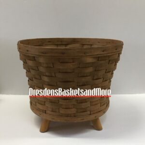 Longaberger 1984 Large Fern Planter w/ Feet *