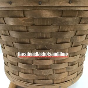 Longaberger 1984 Large Fern Planter w/ Feet *