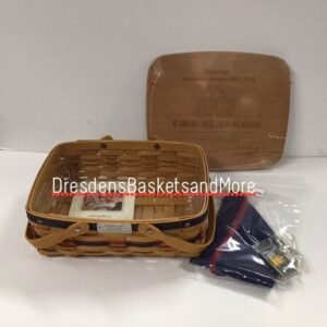 Longaberger 2004 Bee Basket Set SIGNED