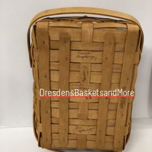Longaberger 2004 Bee Basket Set SIGNED