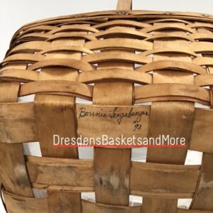 Longaberger 50's Era Original JW Cake Basket SIGNED*