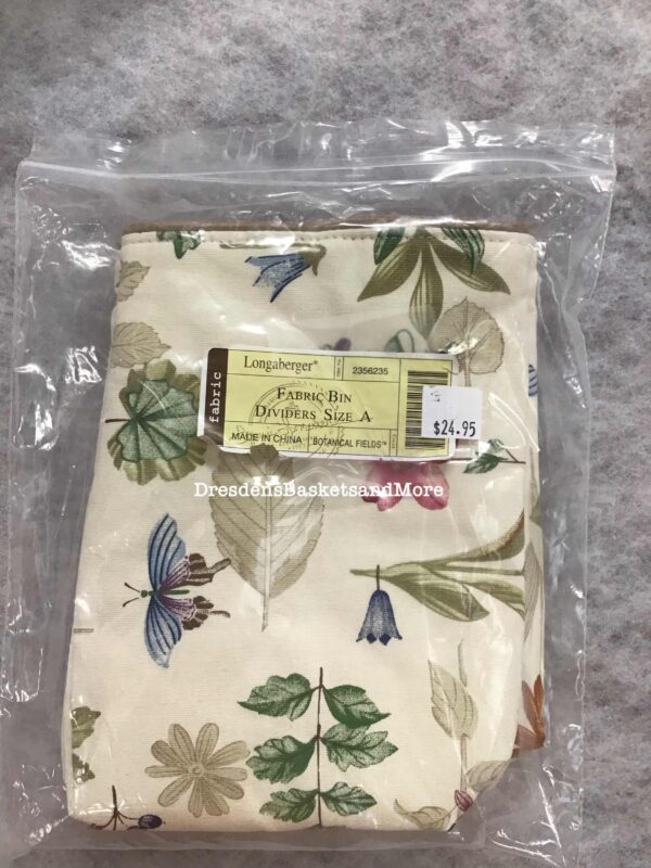 Sort & Store Fabric Bin Small A Size Botanical Fields