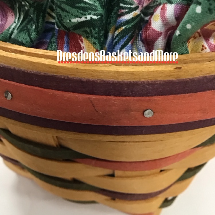 Longaberger 1997 Large Easter Basket Combo*