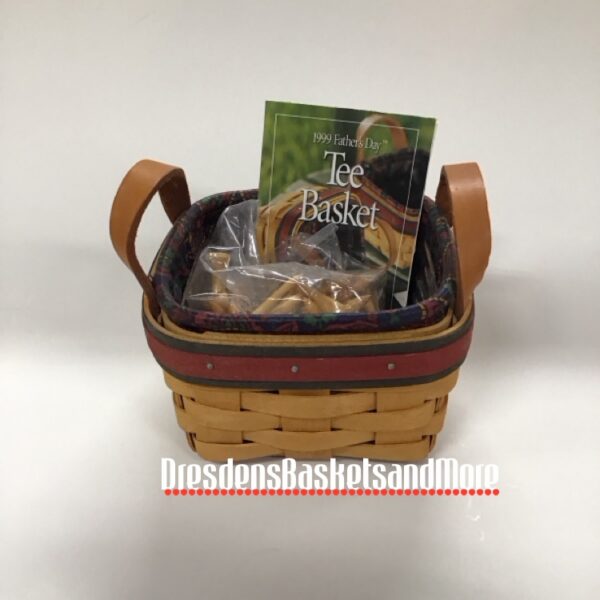 Longaberger 1999 Father's Day Tee Basket Combo