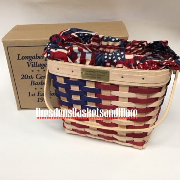 Longaberger 1997 20th Century Basket Combo NIB