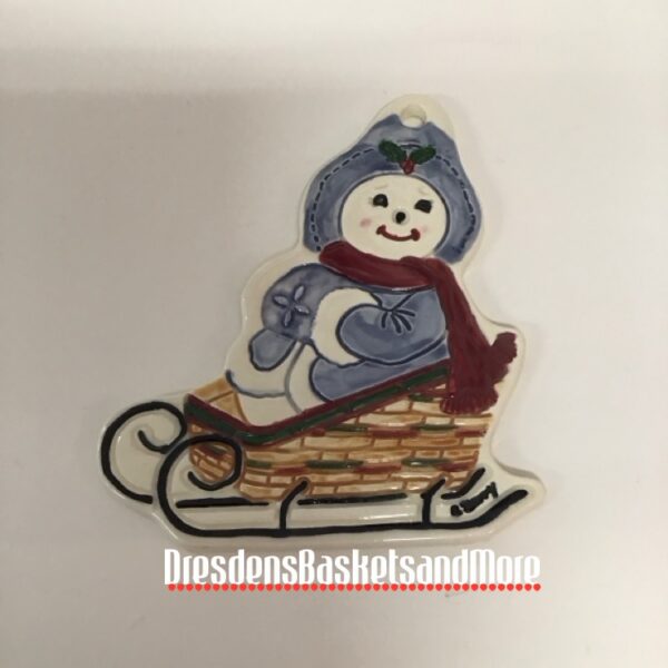 Carol Berry Snowman Hanger*