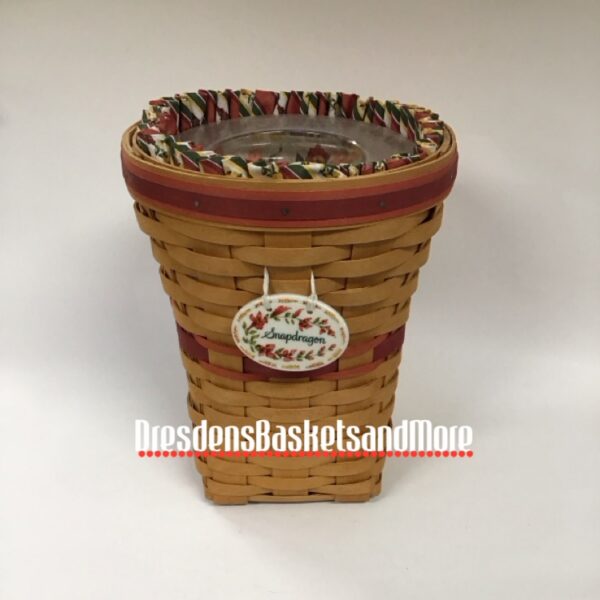 Longaberger 1998 May Series Snapdragon Basket Set*