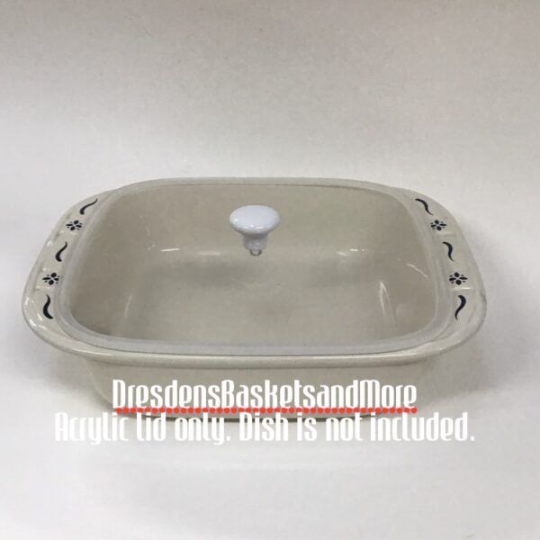 Custom Acrylic Lid 8X8 Baking Dish