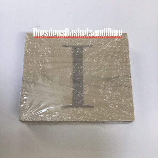 Longaberger Woodcrafts Block Letter "I"