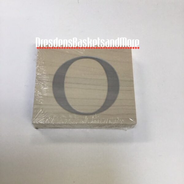 Longaberger Woodcrafts Block Letter "O"
