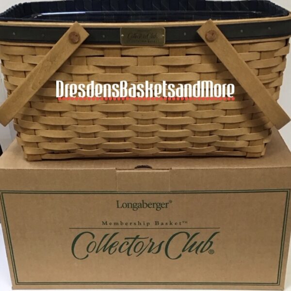 Longaberger 2003 Collectors Club Membership Basket Combo NIB