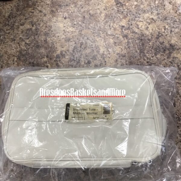 Insulated Longaberger Medium Market Tote Ivory