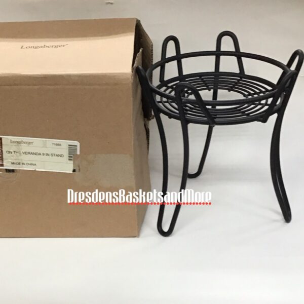 Longaberger On The Veranda 9" WI Stand NIB