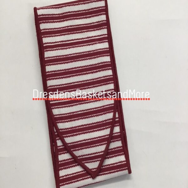 Longaberger Handle Tie Red Tick