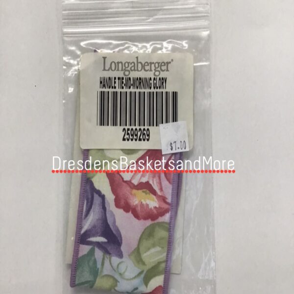 Longaberger Handle Tie Medium Morning Glory