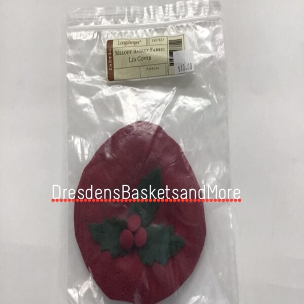 Melody Basket Fabric Lid Cover