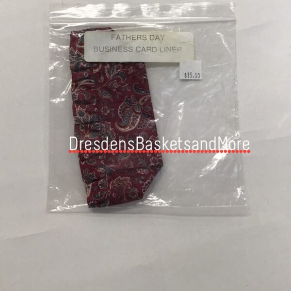 Fathers Day Business Card Liner