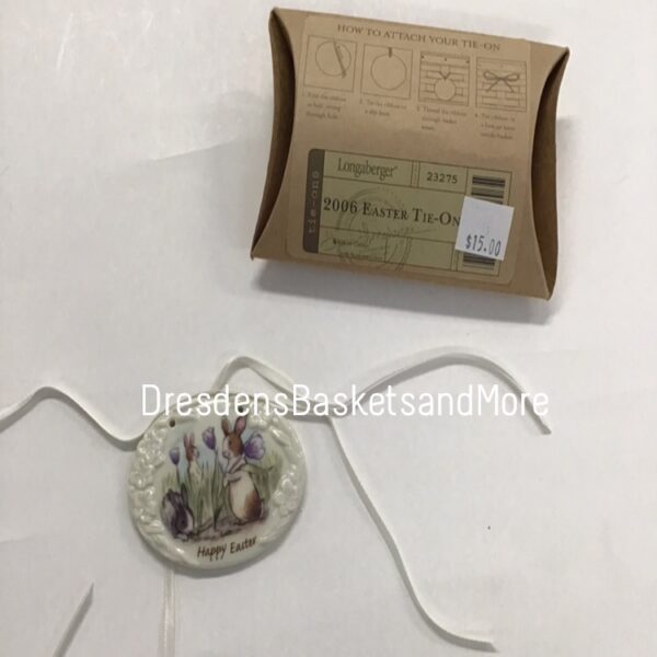 Longaberger 2006 Easter Tie-On
