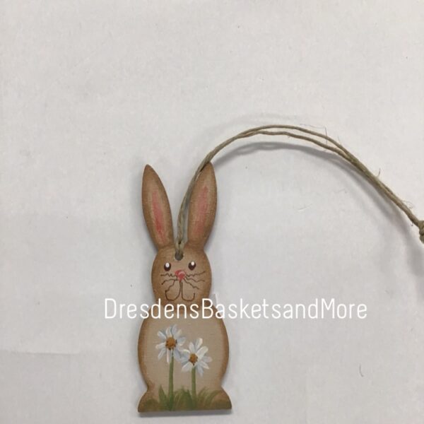 Bunny Hand Painted Tie -On