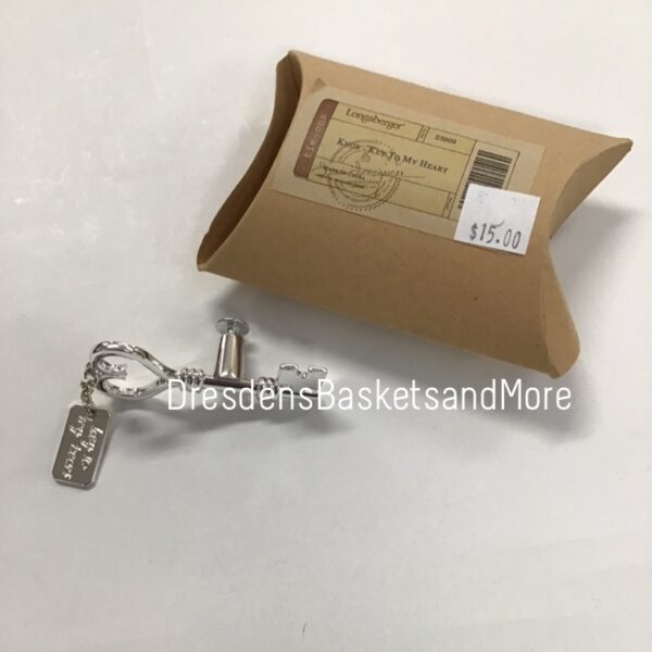 Longaberger Knob Key to My Heart