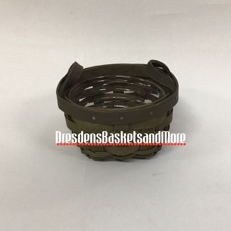 Longaberger 2007 4" American Work Booking Basket w/ Protector