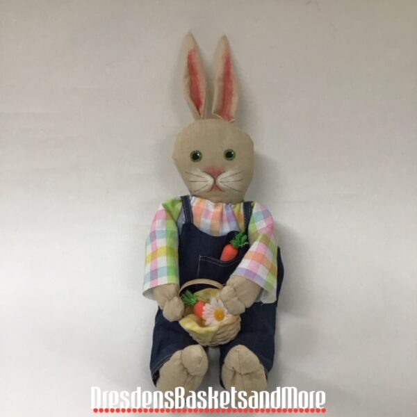 Hand Crafted Garden Bunny