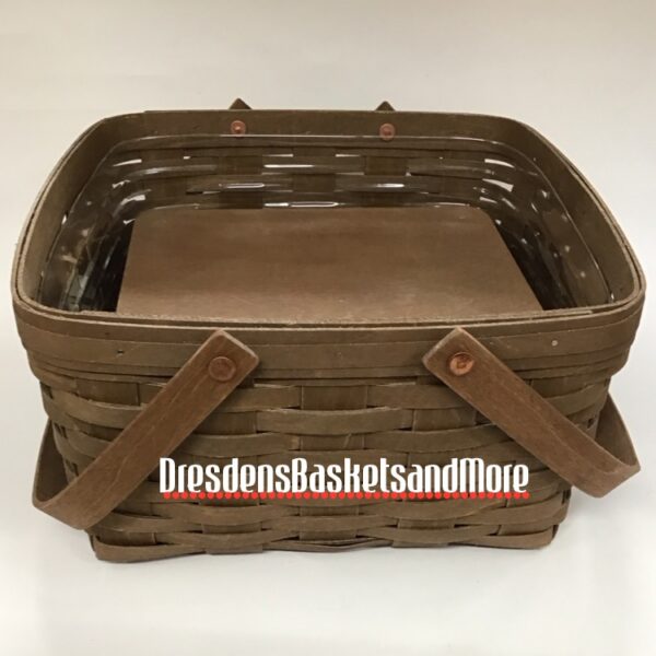 Longaberger 2016 Cake Basket w/ Riser & Protector*
