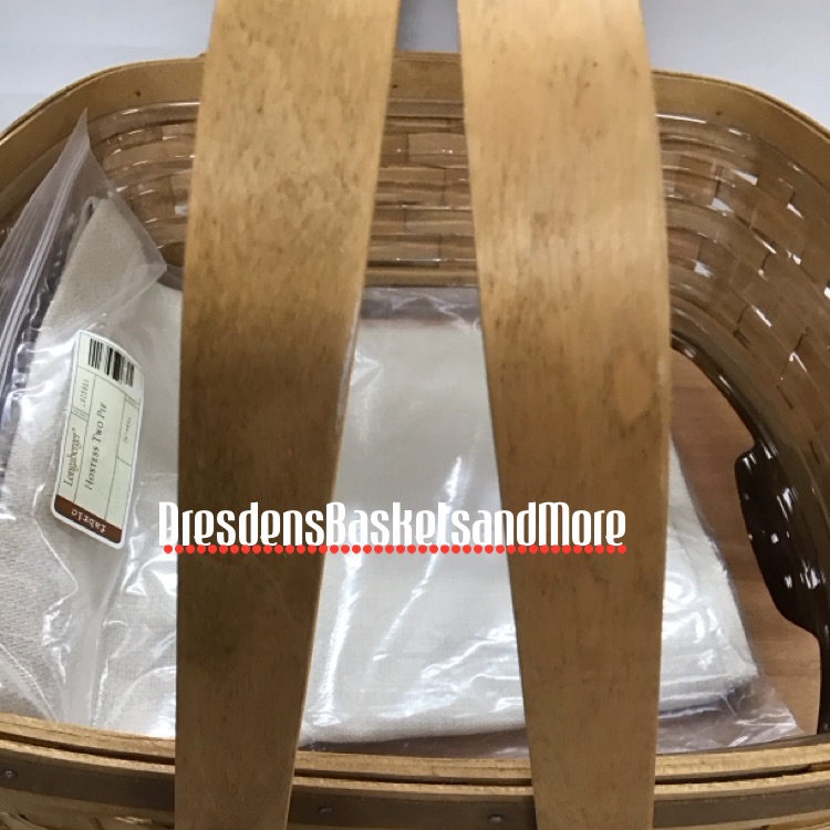 Longaberger 2003 Hostess Two Pie Basket Combo*