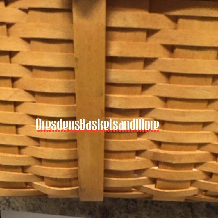 Longaberger 2001 Small Wash Day Basket Combo*