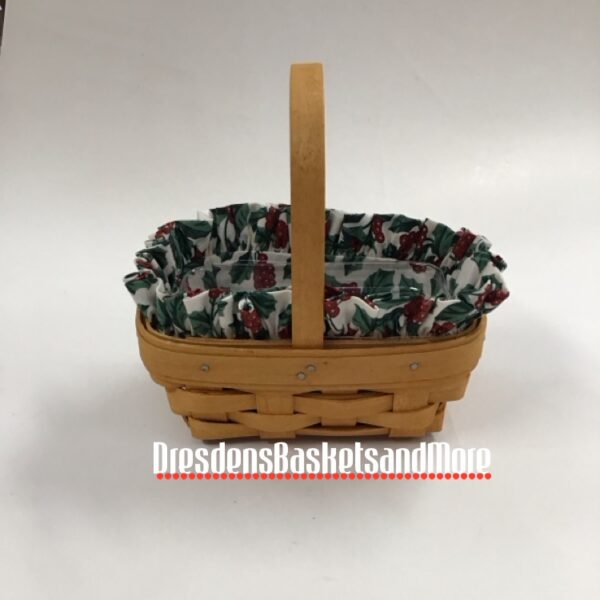 Longaberger 2001 Parsley Booking Basket Combo