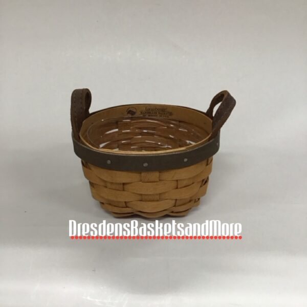 Longaberger 2007 4" American Work Booking Basket w/ Protector