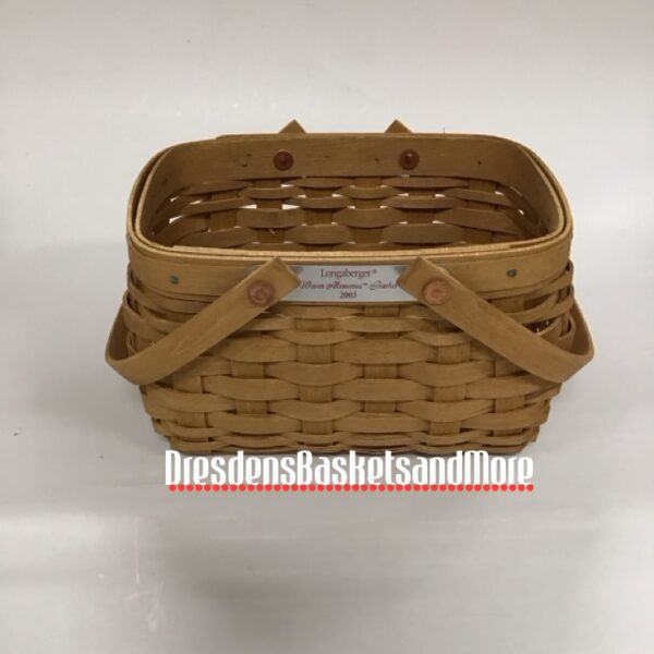 Longaberger 2003 Woven Memories Basket