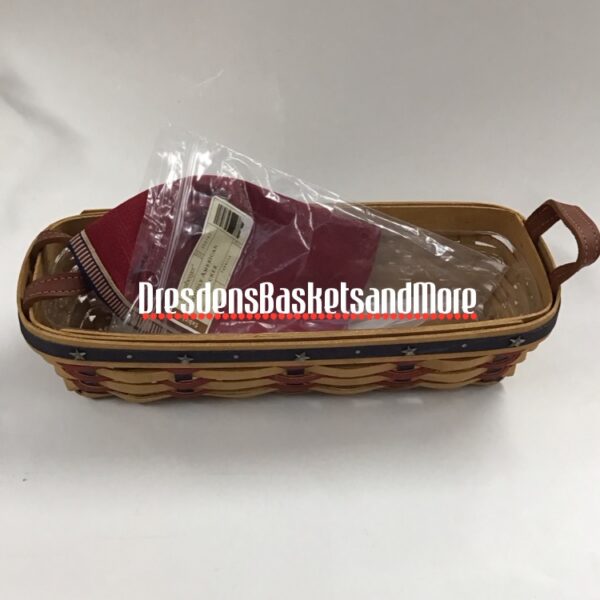 Longaberger 2004 Proudly American Cracker Basket Combo