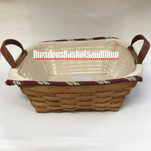 Longaberger 2005 Silver Bells Basket Combo
