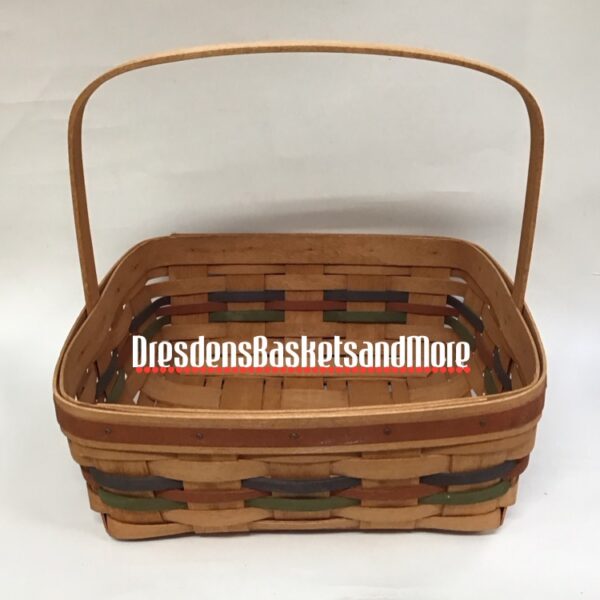 Longaberger 1990 Shades of Autumn Pie Basket*