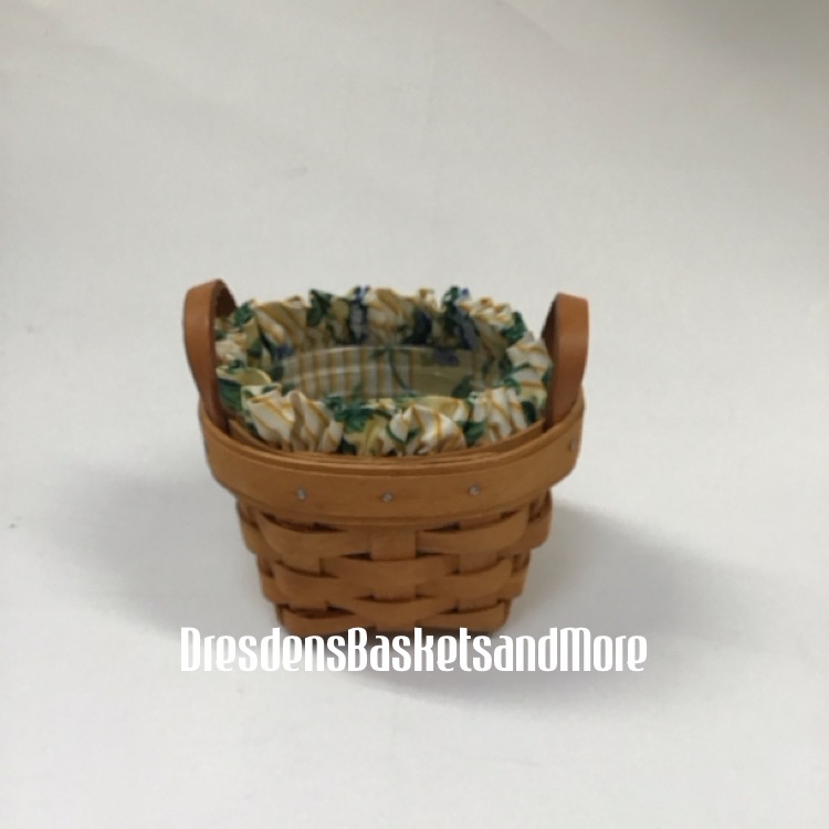 1995 Longaberger Thyme Basket Combo