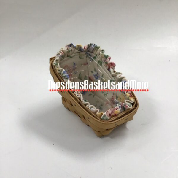 Longaberger 2003 Cilantro Booking Basket Combo