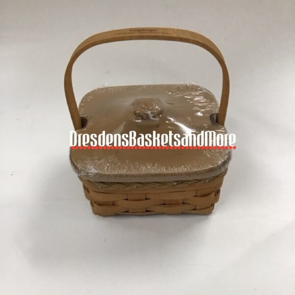 Longaberger 2010 Hostess Appreciation Basket w/ Protector & Lid