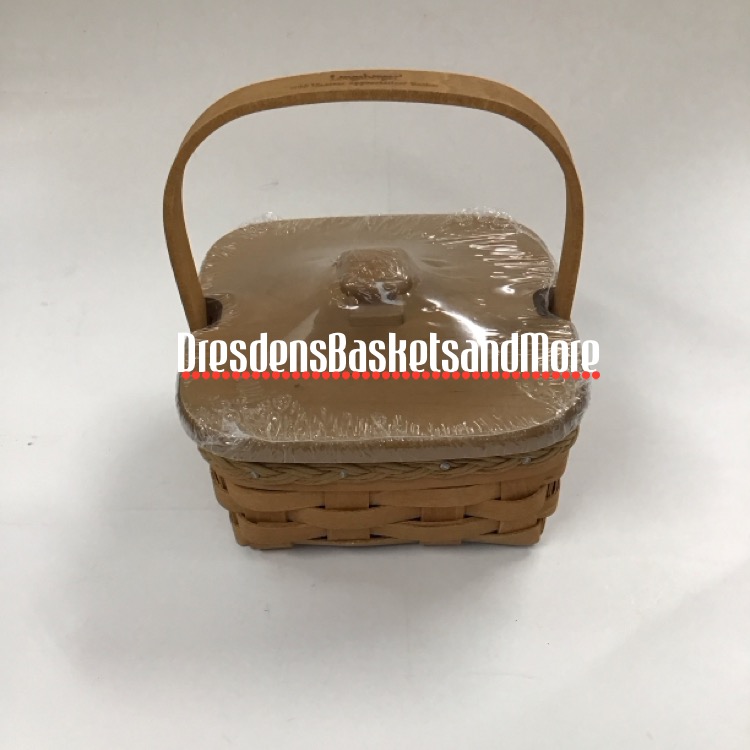 Longaberger 2010 Hostess Appreciation Basket w/ Protector & Lid