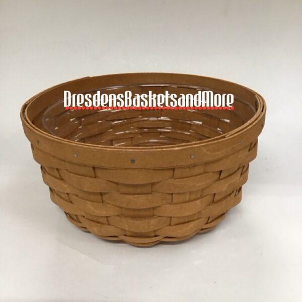 Longaberger 2012 Medium Roundabout Basket w/ Protector