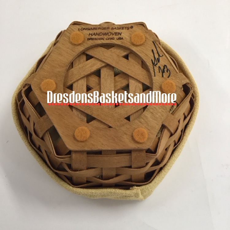 Longaberger 2003 Sage Basket Combo