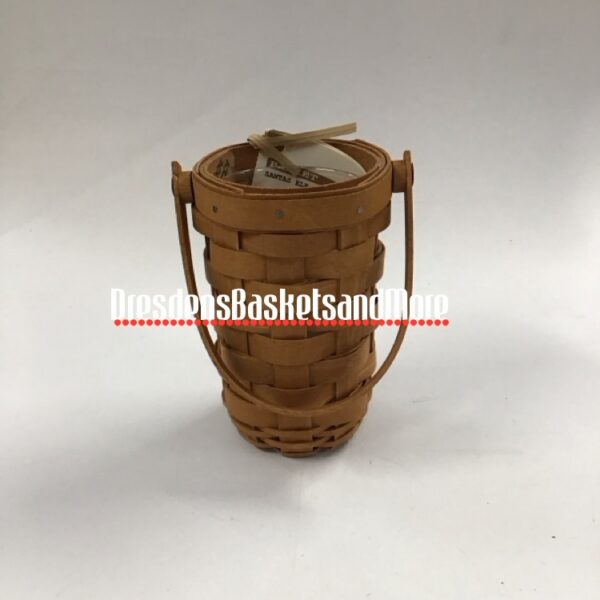 Longaberger 2014 Santa's Elf Basket w/ Protector