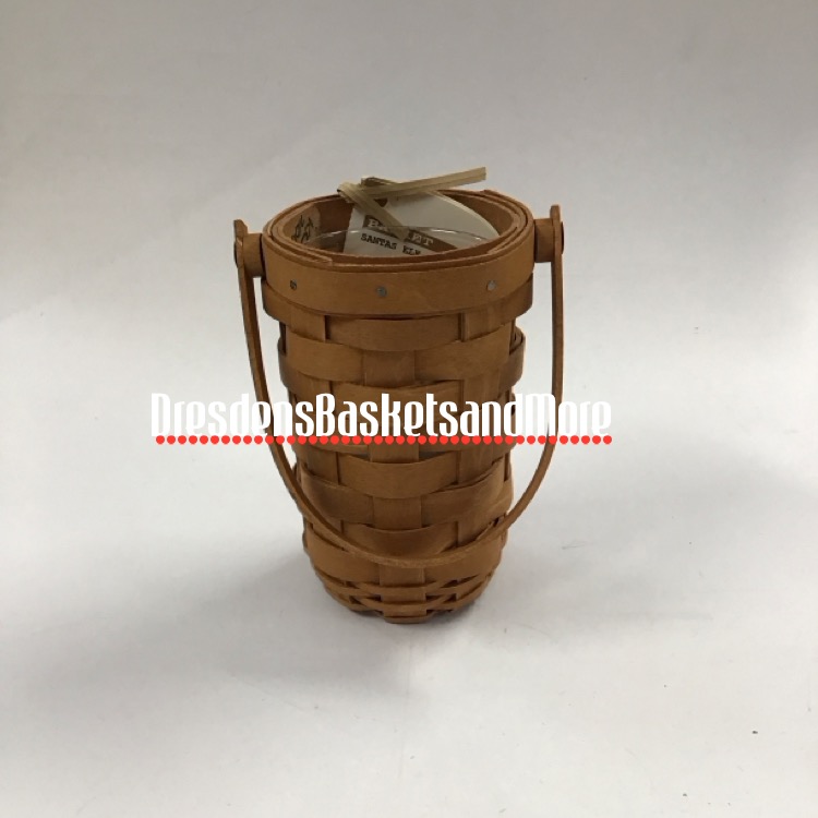 Longaberger 2014 Santa's Elf Basket w/ Protector