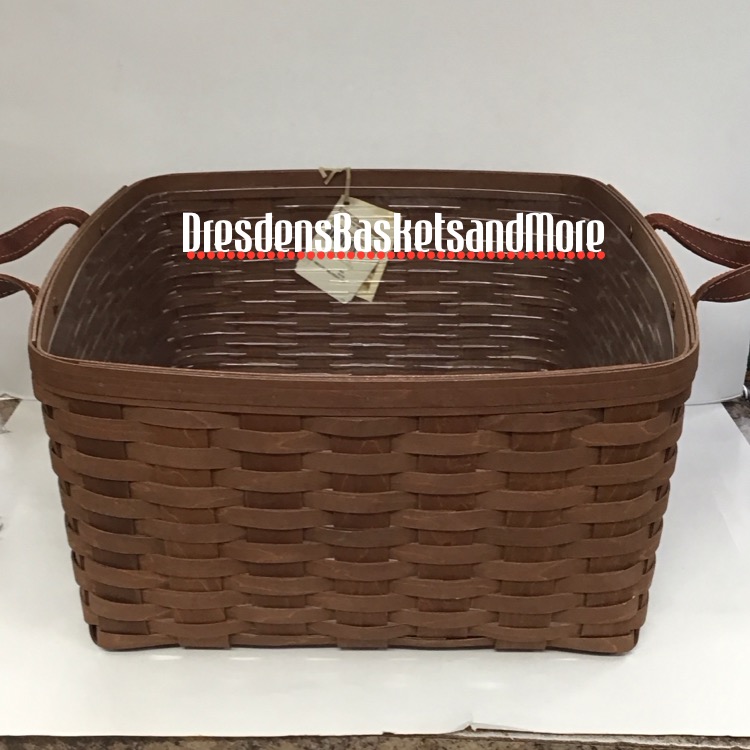Longaberger 2010 Medium Wash Day Basket w/ Protector