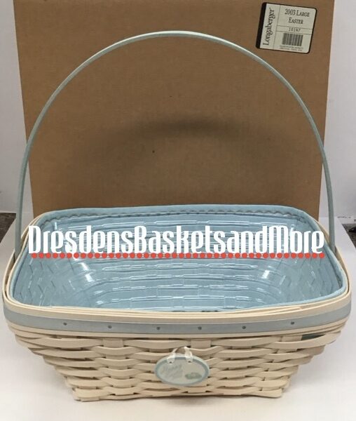Longaberger 2003 Large Easter Basket Set NIB