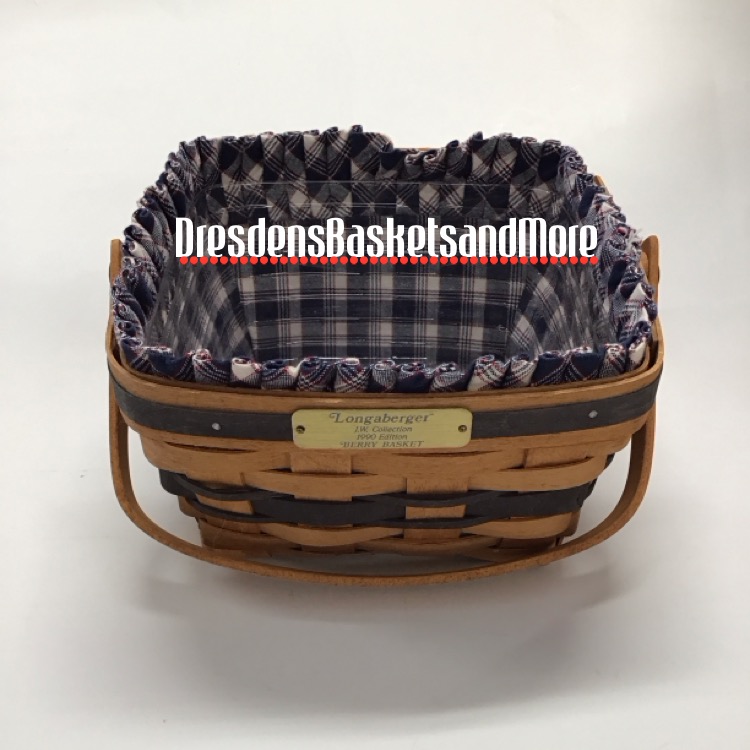 Longaberger 1990 Edition JW Large Berry Combo*