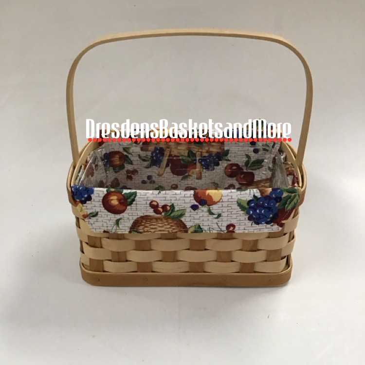 Longaberger 2006 Two Pint Basket Combo Cherry & Natural