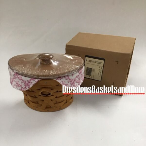 Longaberger Horizon of Hope 2007 Basket Combo w/ Lid