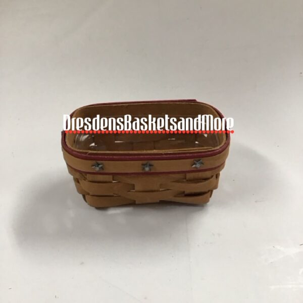 Longaberger 2009 Award Business Card Basket w/ Protector