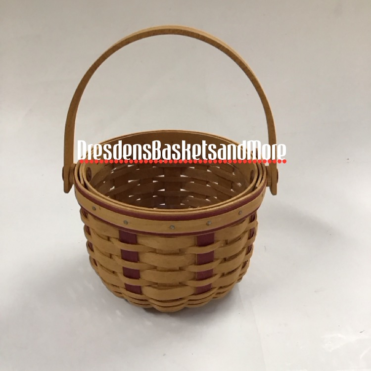 Longaberger 2004 Branch Sales Award Basket w/ Protector